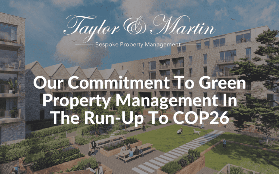 Our Approach To Green Property Management COP26