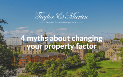 4 myths about changing your property factor