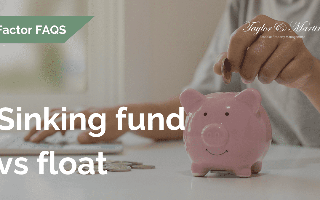 What is a sinking fund?